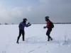 Schneeballschlacht